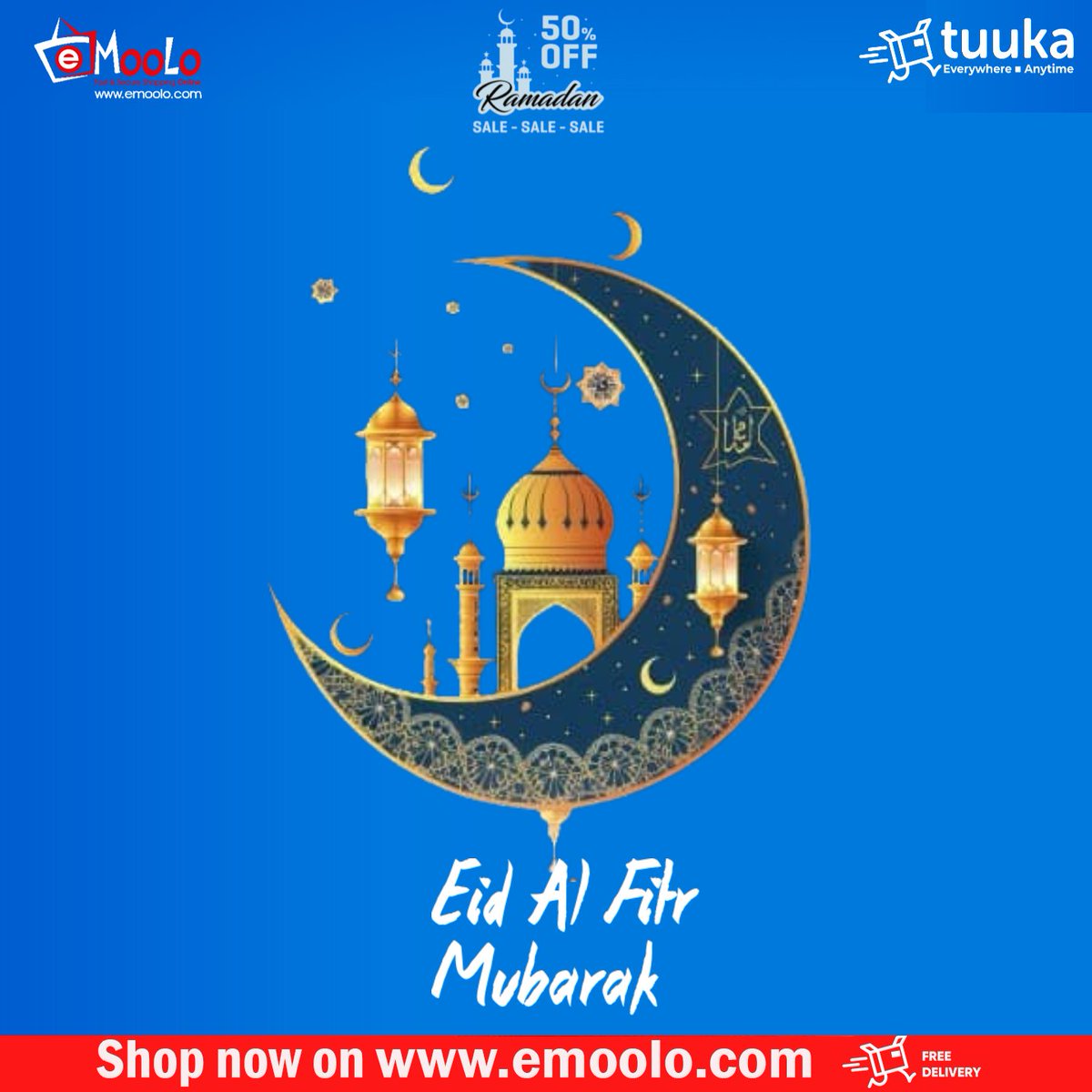emoolodigital's tweet photo. [EID Al FITR MUBARAK] Eid Mubarak the Digital Revolution Family! Download the eMoolo App on Play Store and Apple Store.
Visit: https://t.co/Mj6XTGQdnV
#RamadanSale
#TheDigitalRevolutionIsHere
#Emoolo
#EverywhereAnytime https://t.co/X430S6AgzZ