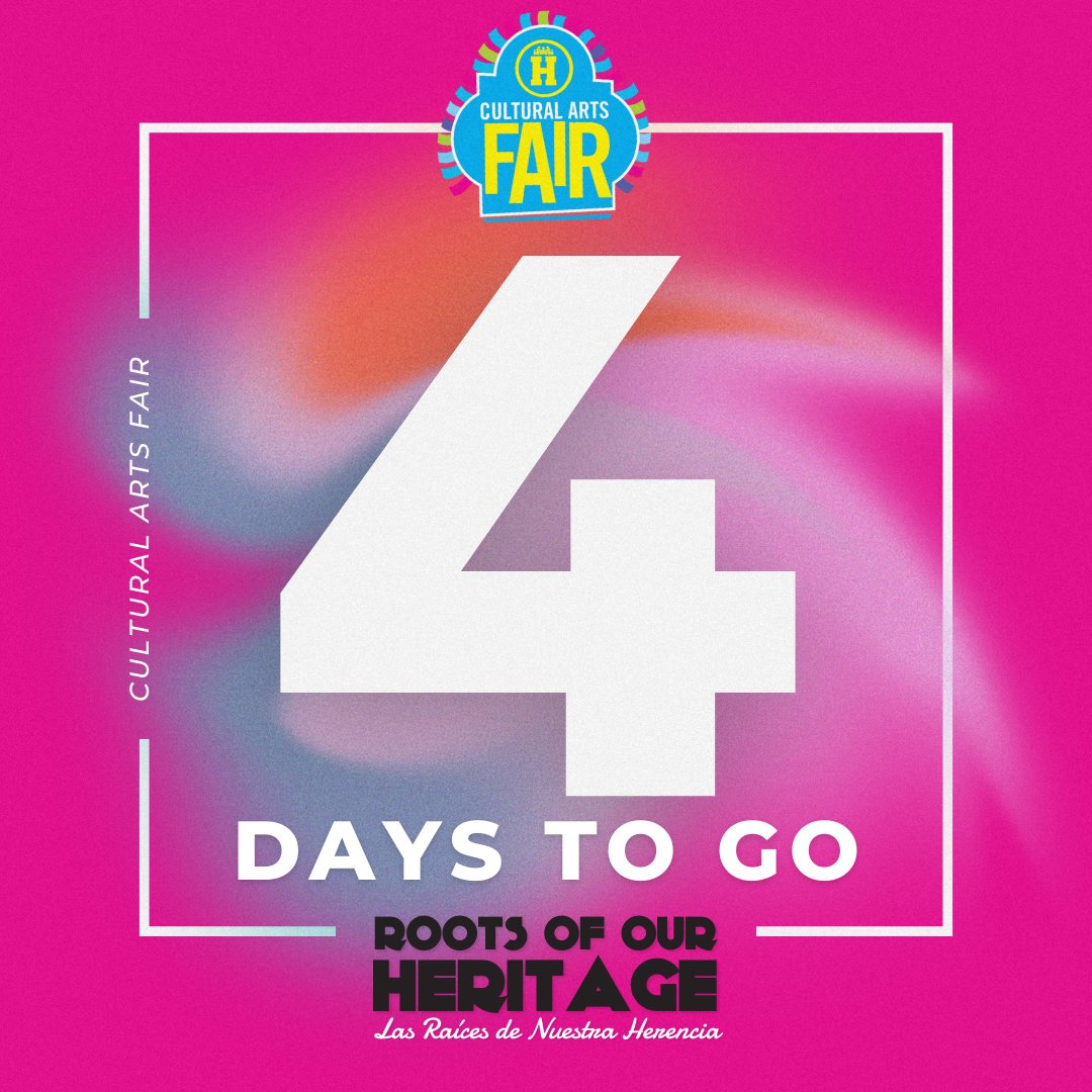 4 days left until our Cultural Arts Fair! What are you most excited for? CULTURAL ARTS FAIR 🗓️ Saturday, April 13 🚦 Parade: 9:00 a.m. - 11:00 a.m. 🎡 Fair: 11:00 a.m. - 2:00 p.m. 📍 Mission Marquee Plaza For more information, please visit Harlandale.net/culturalartsfa…