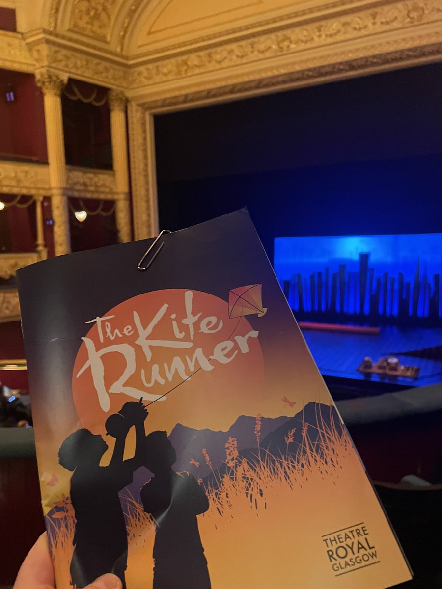 Wow!! I read this book by Khaled Hosseini years ago & was blown away.This play is an incredible adaption of a tale of friendship, betrayal & the consequences of lies & life choices. I was a snottery mess at the end! Fab production & cast lead Stuart Vincent as Amir 👏🏻Emotional!