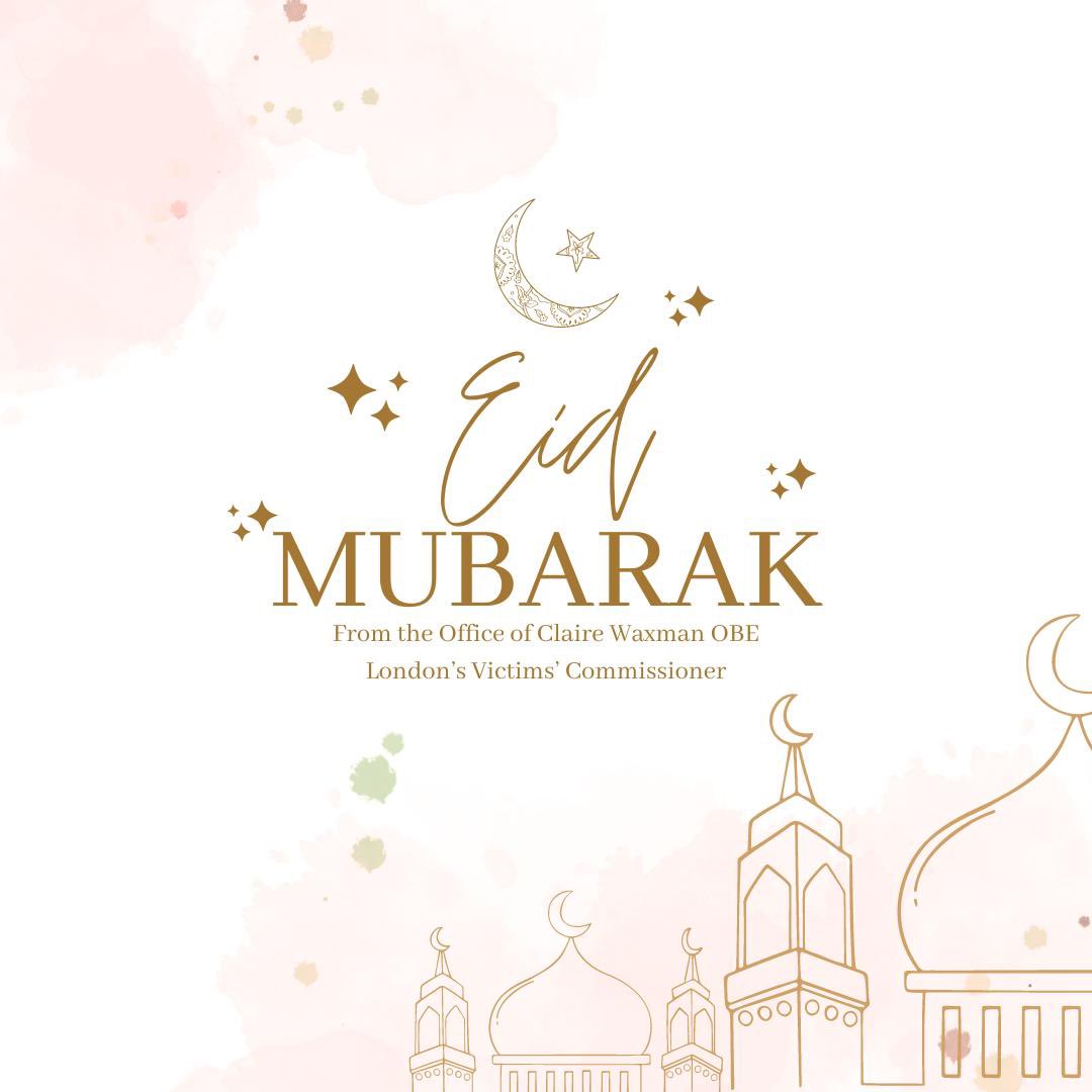 Wishing all Muslim Londoners a peaceful and happy Eid #EidMubarak