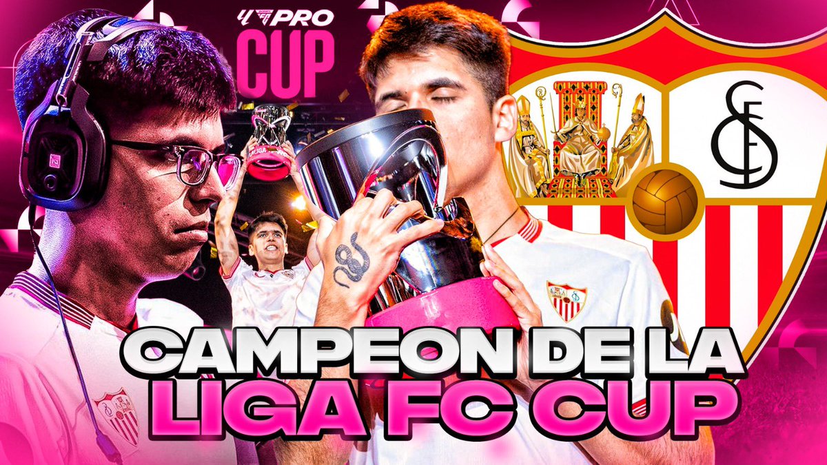 🟣 NUEVO VIDEO 🟣 ¡Soy el nuevo campeón de La Liga FC Cup! 👇👇👇 youtu.be/w-LQ7reTqXY