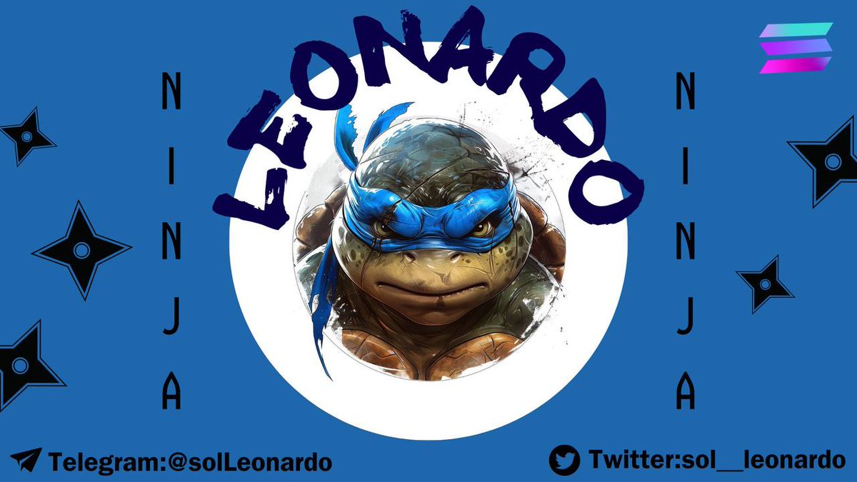 Our bro @Ninja_turtleSol just hit a milestone! 🐢 The squad’s getting bigger with $Leonardo joining the Teenage Mutant Ninja Turtles family. Gear up for the launch! 🗓 Launch Date: 10th April, 12:00 PM - Mark your calendars for the fair launch! 📍 Contract Address:…