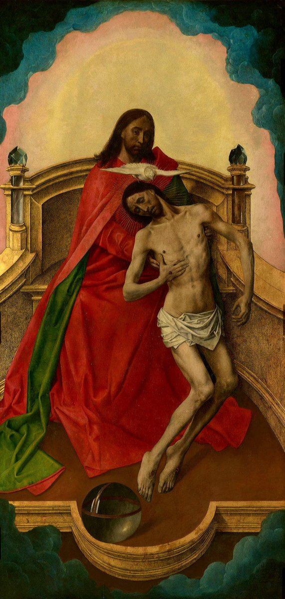 Hugo van der Goes - The Trinity Altarpiece, circa 1480