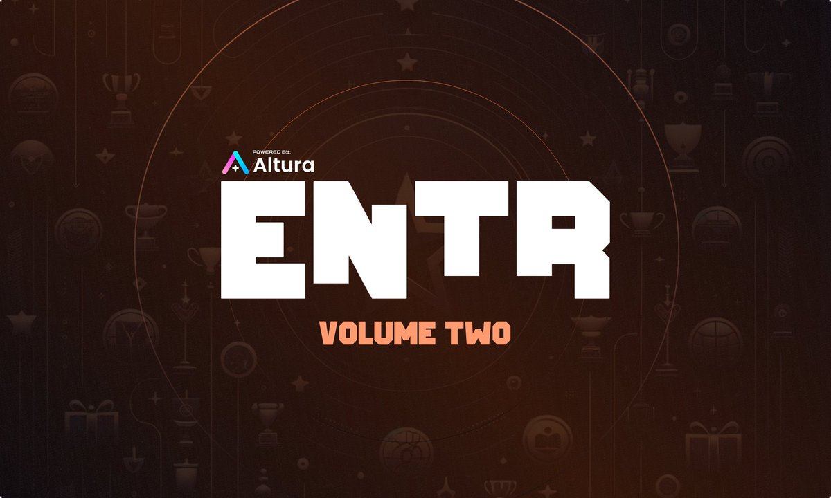 It’s that time again! 🔥Vol 2: ENTR Quest is out now. Do you have the secret phrase? 👾 5K ALU Token prize pool that will be split to 4 lucky winners! Complete all tasks for entry. 🏅 This time you have TWO WEEKS. 📅 Let’s get it! airlyft.one/entr/vol-2-ent…