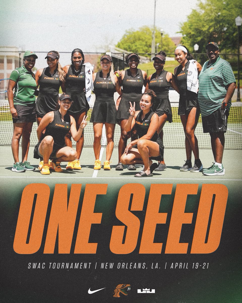 Rattlers officially one seed in SWAC Tennis Tournament 📰 bit.ly/3TViu5I #FAMU | #FAMUly | #Rattlers | #FangsUp 🐍