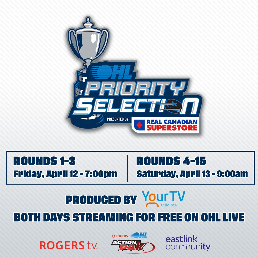 The 2024 #OHLDraft presented by @RealCdnSS is just a few days away! The future of the #OHL will be on display - find out where you can watch this year’s event ➡️: tinyurl.com/3wsturb6
