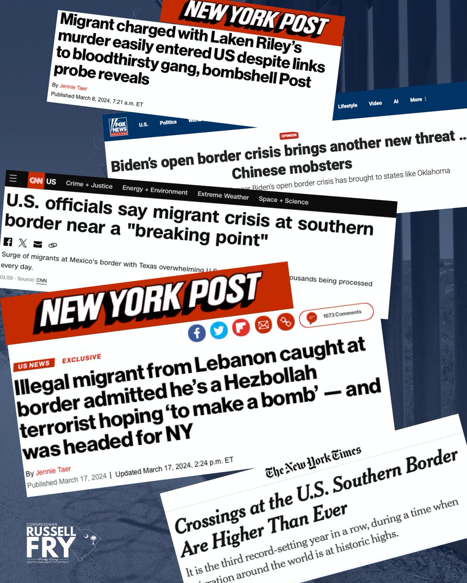 The effects of Biden's border crisis.