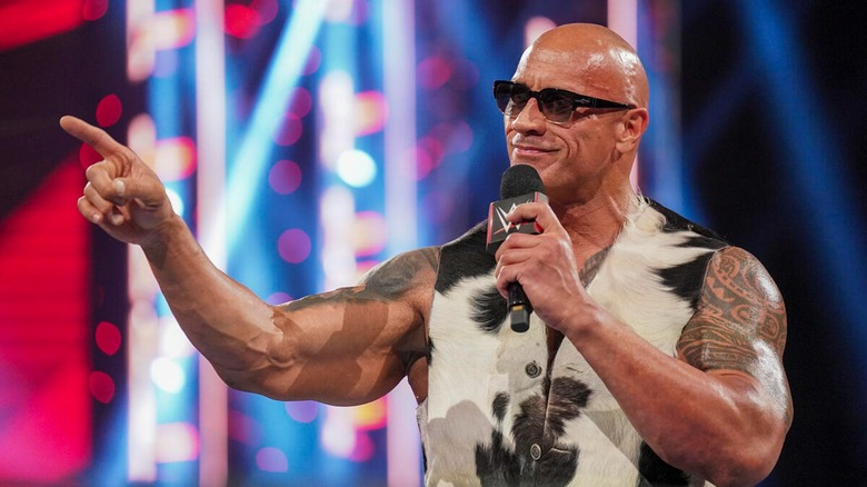 MonsieurCatch's tweet photo. The Rock à la WWE s'est désormais terminé ⚡️

Qu'avez-vous pensé du travail de The Rock en tant que The Final Boss ? https://t.co/euBypOYFWi