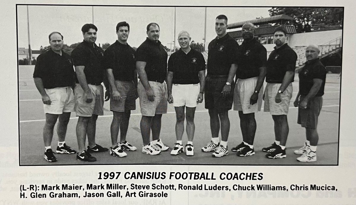 What a great group of teachers! This coaching staff knew the game and more importantly taught life lessons and developed their players in to great men!