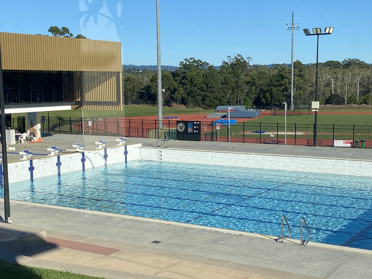 I see a pool half full! Refurb nearly finished @Griffith_Uni @Griffith_GSC