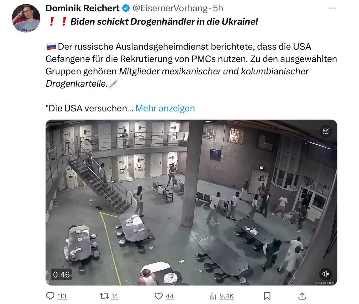 Sola_Sistime's tweet image. 🧠🧠🧠🧠🧠🧠🧠🧠🧠🧠🧠🧠🧠🧠🧠
👳‍♂️👳‍♂️👳‍♂️👳‍♂️👳‍♂️👳‍♂️👳‍♂️👳‍♂️👳‍♂️👳‍♂️👳‍♂️👳‍♂️👳‍♂️👳‍♂️👳‍♂️

Oh Hell!!! …lass doch Gehirne reden!… BITTE!!!

Welche 14 Schwachmaten verbreiten diesen #Propa 💩
„reposted“ 🤦🏼‍♀️… schade, dass solcher Mist-Spreading nicht strafbar ist!

#PsyOP #Russia