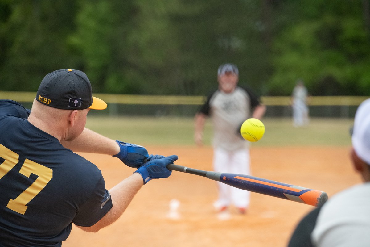 The Colonel's Cup Softball Tournament raised close to $11,500 to benefit Special Olympics athletes in South Carolina. @sosouthcarolina Teams of troopers and State Transport Police officers went head to head. Congratulations to the State Transport Police for clinching the title!