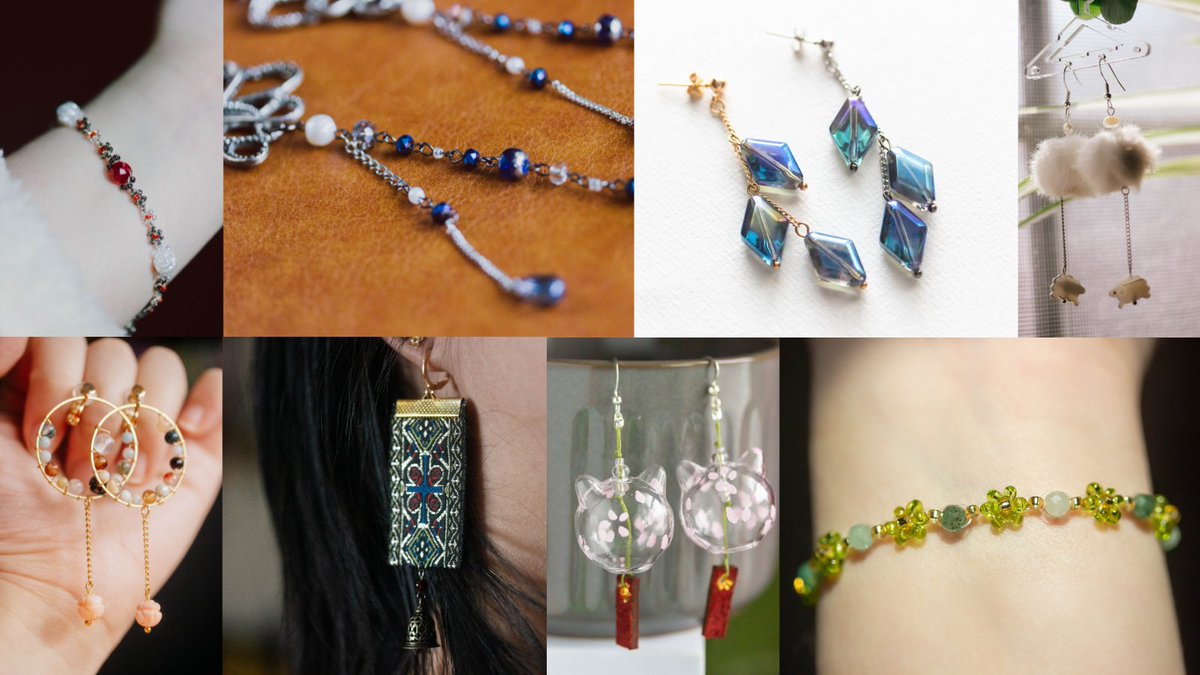 teruterujasu's tweet photo. hi #PortfolioDay!! i'm jasmine and i have the funkiest variety combo of skills!! ☔️🌧️

- audio mixer &amp; vocalist
- jewelry maker &amp; designer
- product photographer

open for project opportunities &amp; discussions! 💚 https://t.co/OCyZyLBYhz