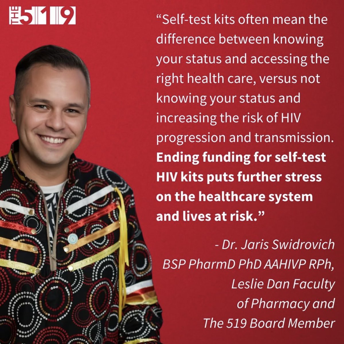 #HIV self-testing saves lives. Bring it back. @The519 @UofTPharmacy @CAAN_Official @SK_HIV_Research @theohtn @IndigenousPharm @uoft_irn @SkNEIHR thestar.com/news/canada/ca…