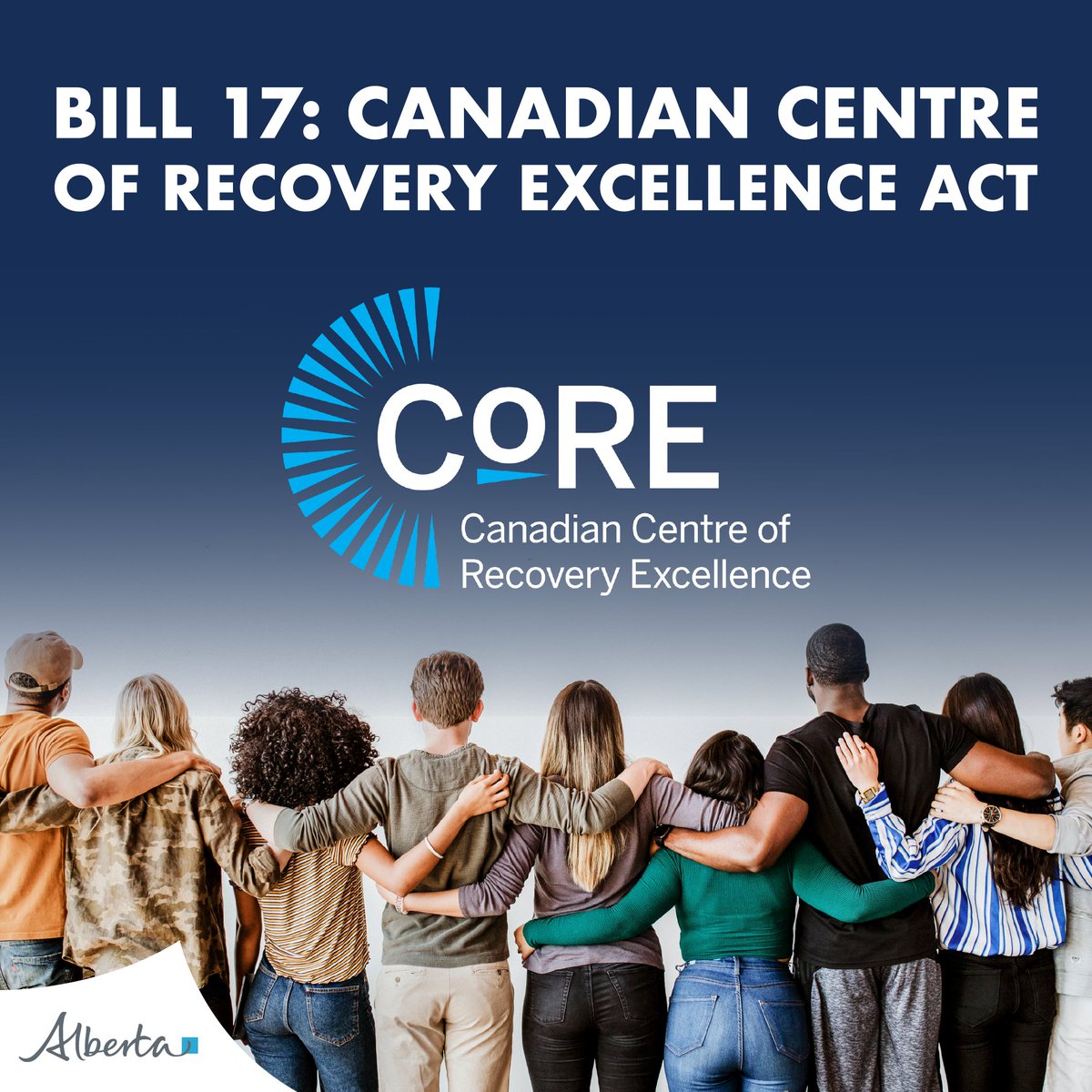 Today I was pleased to introduce legislation to create the Canadian Centre of Recovery Excellence (CoRE). Supporting those facing mental health challenges or suffering from addiction in their pursuit of recovery is a priority for our government.