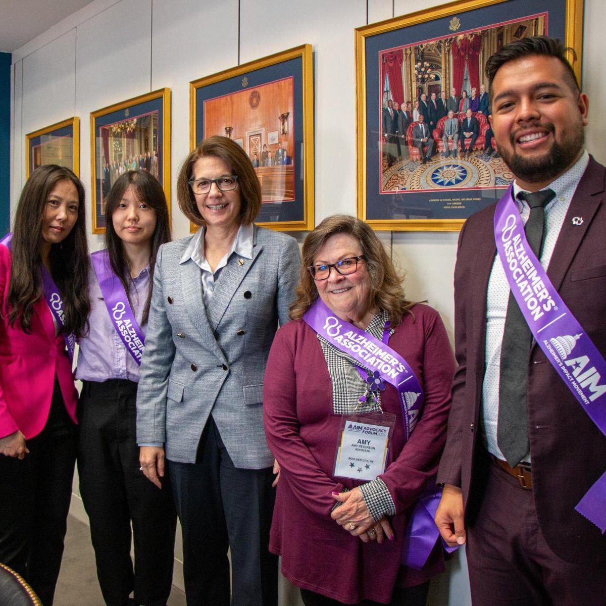 I'm always grateful for the tireless advocacy of our friends and partners at the @alzassociation. As a former caregiver for my grandmother, this fight is personal.   And I will always work proudly with all of you to push for Alzheimer's research and support our families.