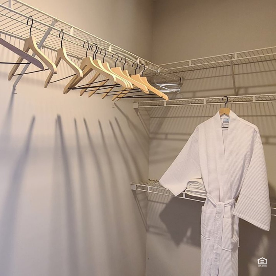 Storage for your most valuable belongings now have a place to call home in our massive walk-in closets! 👑 What else is on your must-have checklist that we can cross off?

Learn more about Parc 1346.
#Parc1346 #ChattanoogaApartments #ChattanoogaTN #TNLiving #FogelmanProperties
