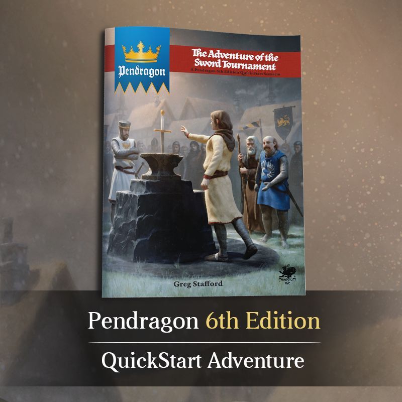 Interested in stepping into the world of Pendragon? Try our free quickstart adventure today! buff.ly/3d3YTiy