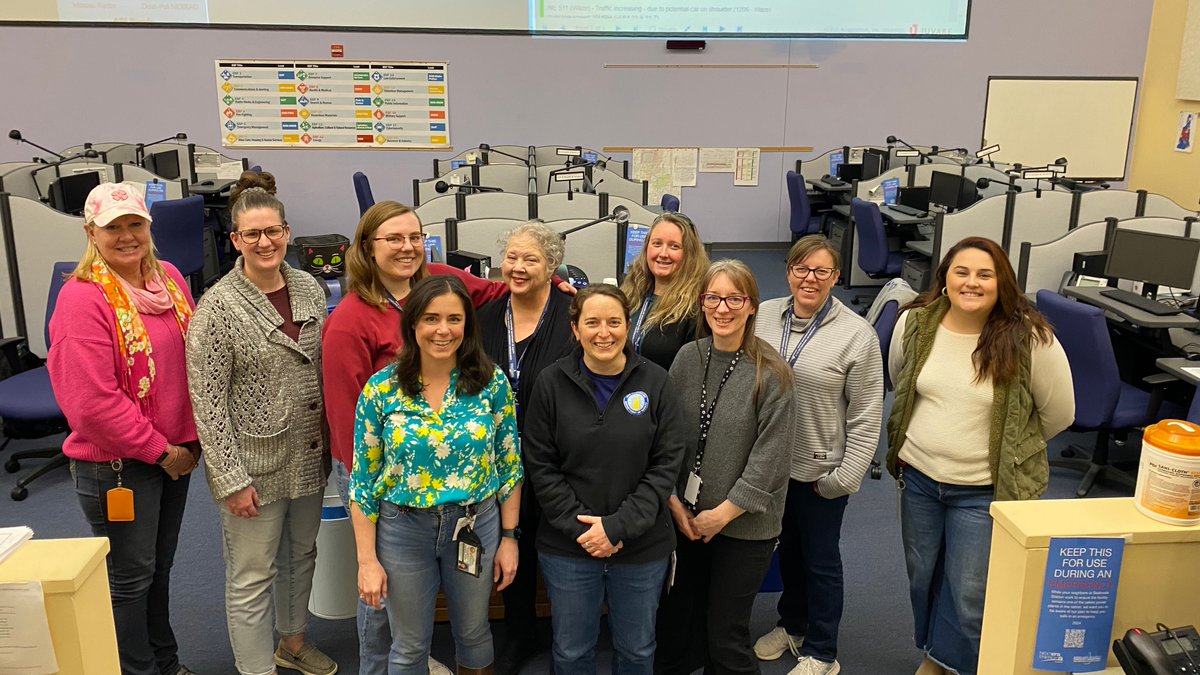 Sunday led to a cool discovery in the State Emergency Operations Center while we were activated for the solar eclipse: We had an all-female staffing roster for #GirlMeTooDay. We are so fortunate to have such a strong female presence in our agency! #GirlPower #FemaleEmpowerment