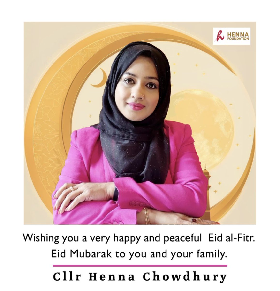 Wishing everyone who is celebrating a happy Eid with your family