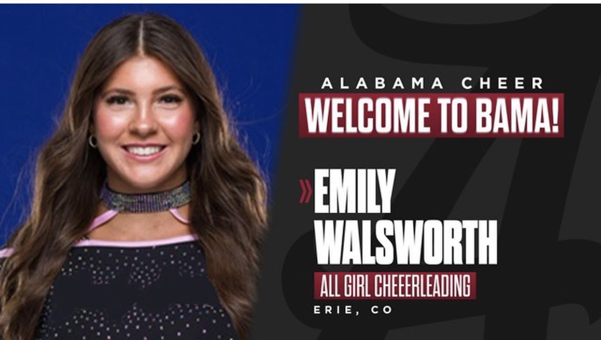 Our girl Emily is OFFICIALLY an Alabama Cheerleader. We could not be more proud! 🧡❤️