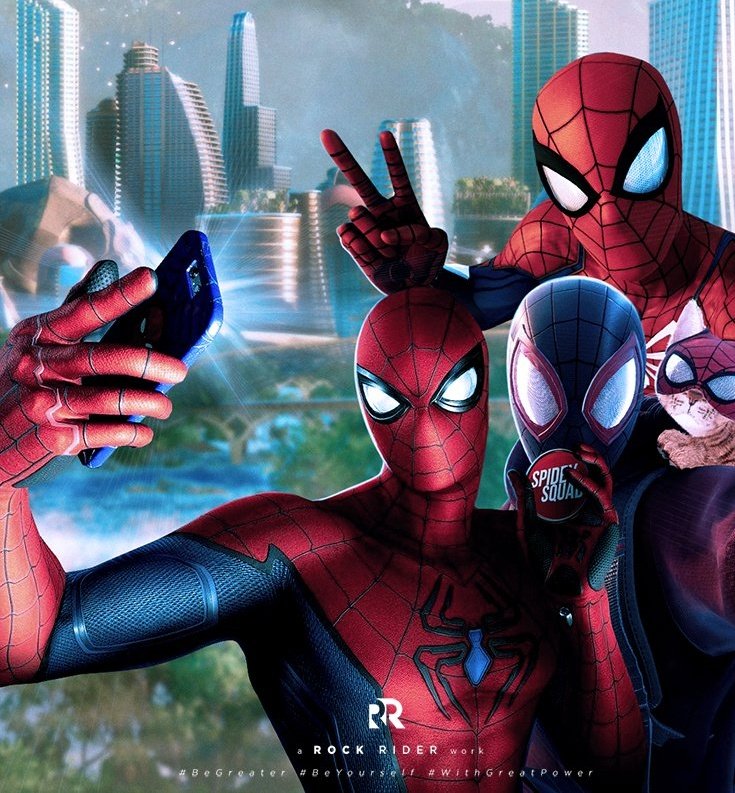 ursRockrider's tweet image. #SpideySquadForLife 🕷️💖