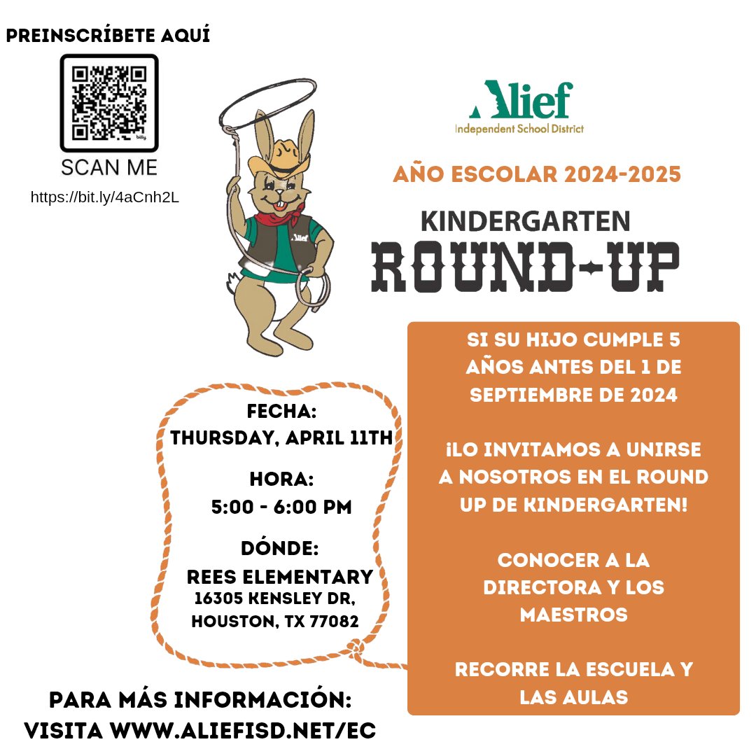 🍎 Calling all parents of future Kindergarteners! Don't miss our Kinder Round-Up on Thurs., April 11th, from 5-6 pm. Discover our exciting Kindergarten program, meet the teachers & explore the classrooms. Pre-register using the QR code or link. See you there! 📚✏️ #KinderRoundUp