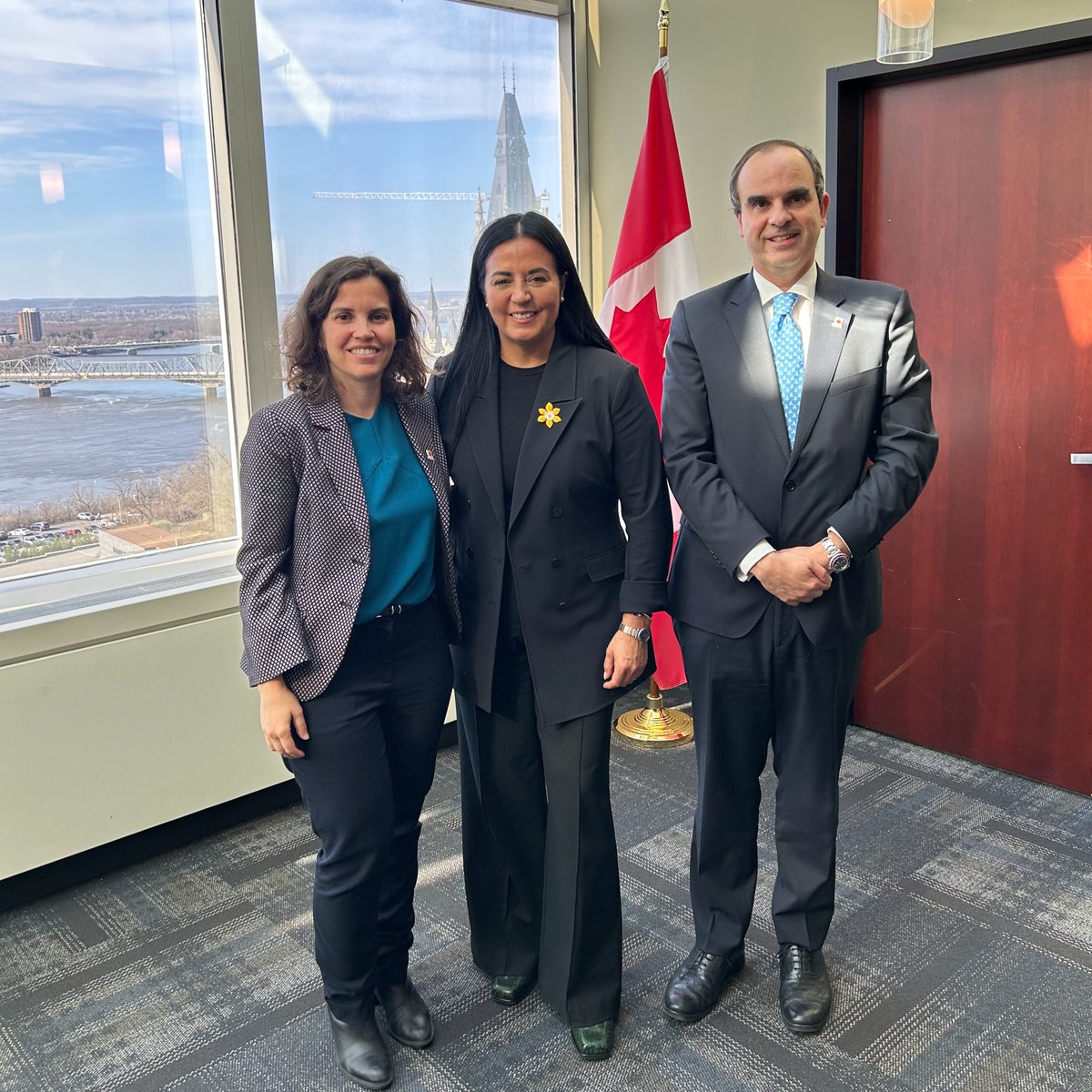 Le Canada et l'Espagne sont tous deux des leaders touristiques, et nous avons beaucoup à apprendre l'un de l'autre.

Merci à l'ambassadeur Alfredo Martínez Serrano pour la rencontre ! 🇨🇦🇪🇸