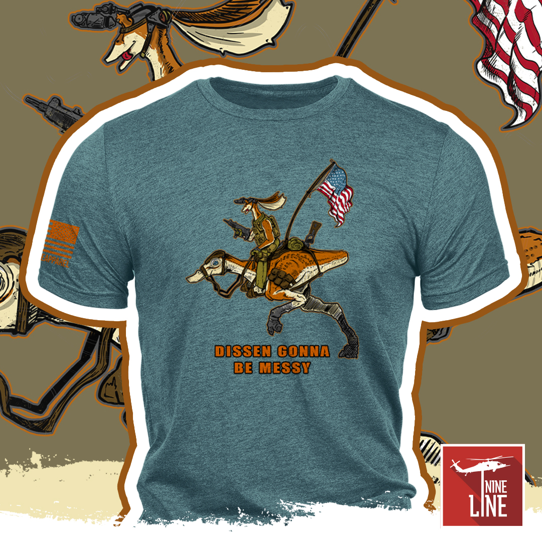 Get ready for the 4th of May with... Jar Jar!?!?

Looks like Jar Jar is trying to redeem himself by traveling all the way to our galaxy and fighting for the U.S. Armed Forces aka the greatest Military in the universe!

#NineLineApparel #jarjar #graphictee #phantommenace