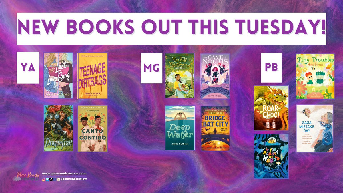 Happy Tuesday, a.k.a Pub Day! So many incredible books were released today! Check out our list here: tinyurl.com/NEW-BOOKS-IN-A…