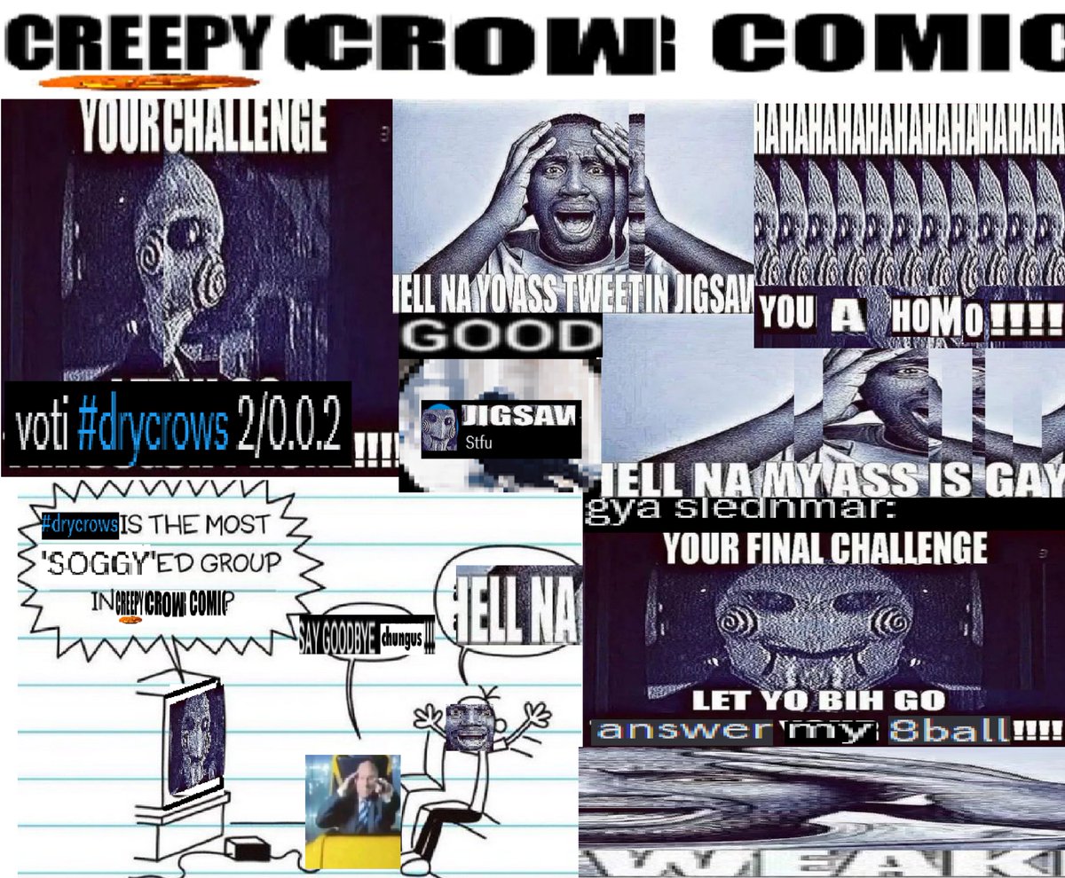 DryCrows's tweet photo. flowlo dey cros 44 maor CREPPY CRW COMSICD #drycrows https://t.co/l7hd3STypz