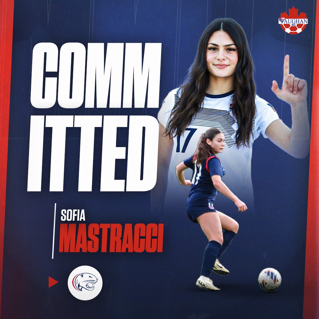 COMMITTED ✔️ Congratulations to Sofia Mastracci on her commitment to the South Alabama University! Best of luck! #WeAreVSC