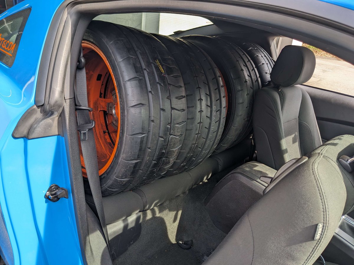 The nice thing about getting fresh racing tires mounted at a shop ran by people you race with is that they let you use one of their auto-dimming welding helmets to view the eclipse. Took that photo with my cell phone through some glasses as to not ruin my phone camera lol