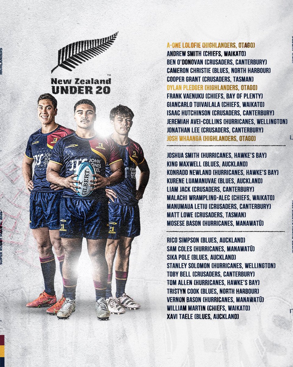 Three of our boys cracking this years U20s squad !