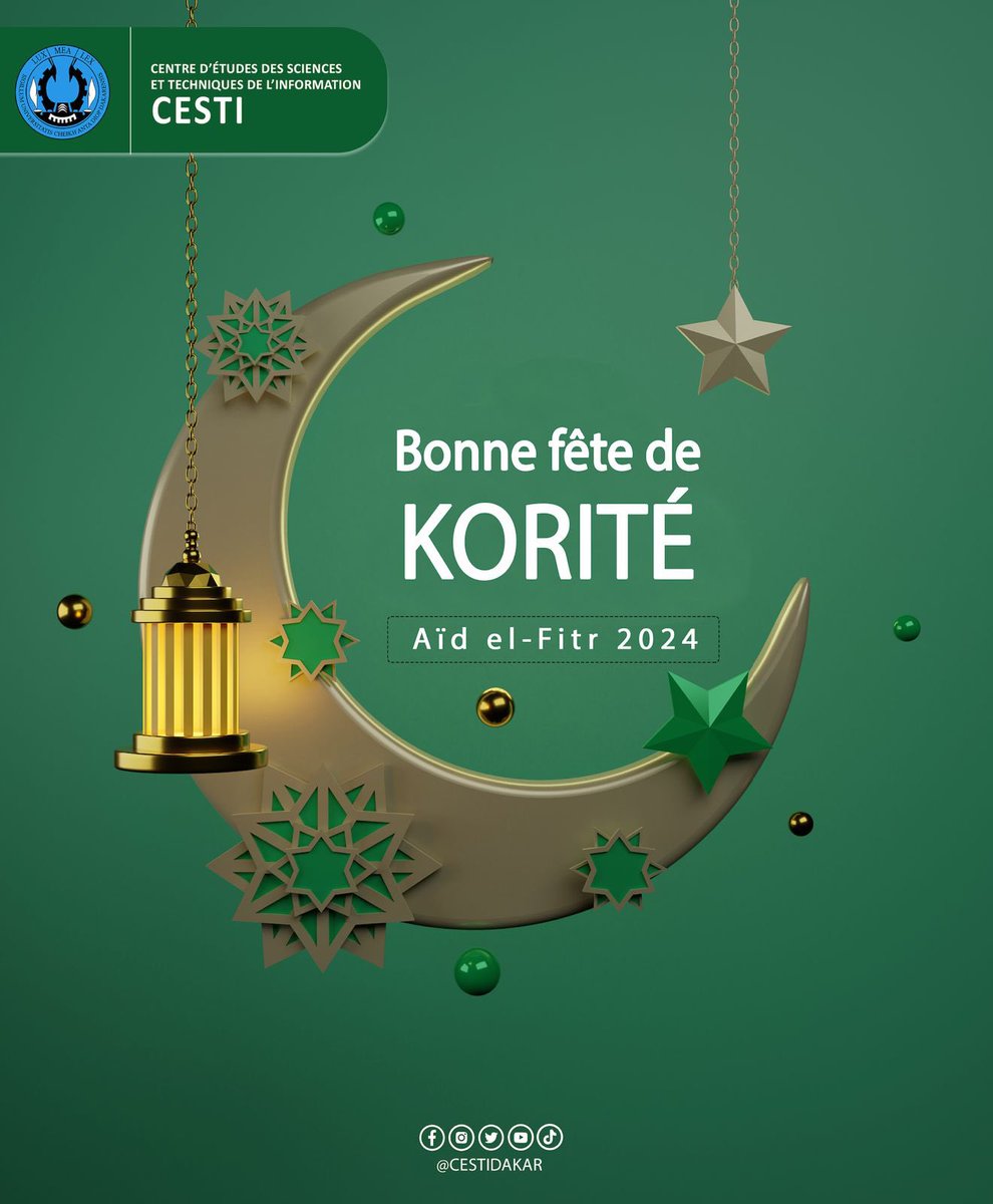 Bonne fête de Korité à tous et à chacun ! #korite2024