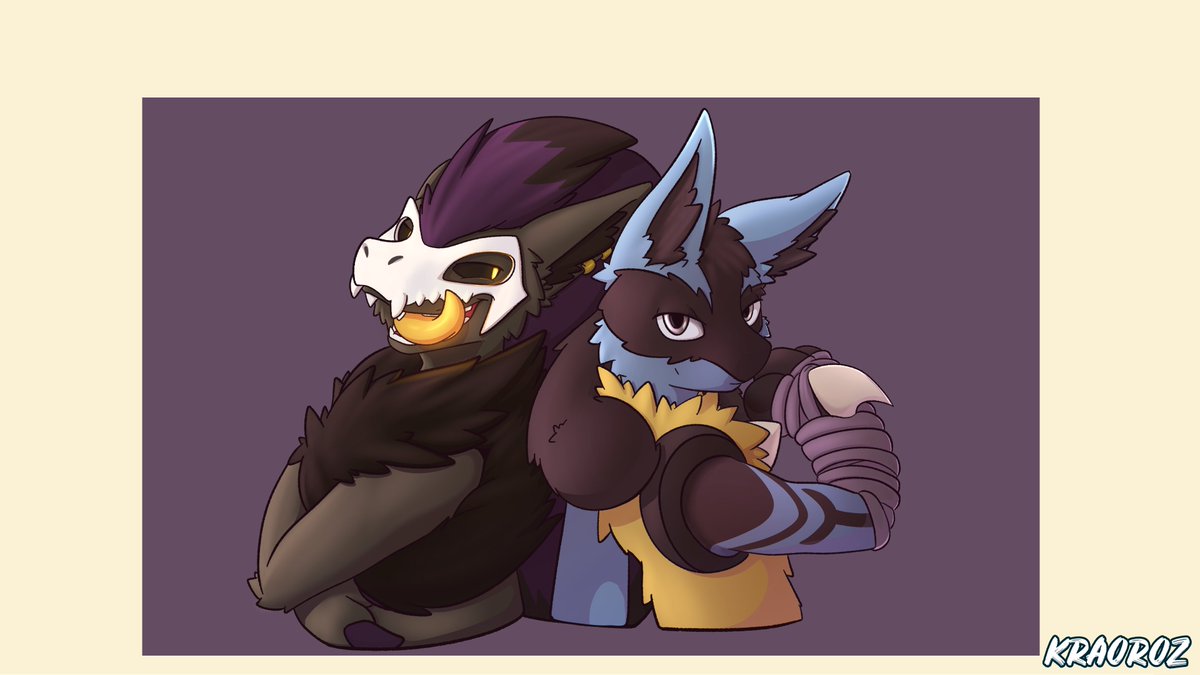 Kra_o3o_z's tweet image. A commission for @Afggvv4 &amp;gt;w&amp;lt;