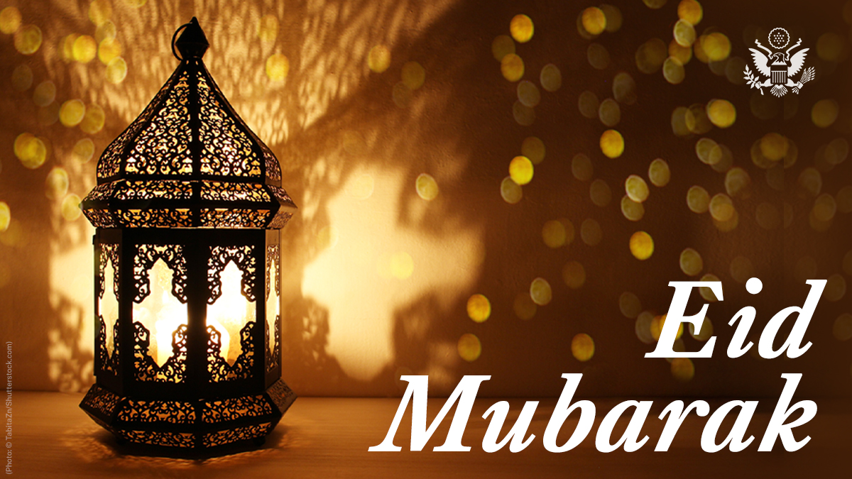 Eid Mubarak to Muslim communities around the world celebrating Eid al-Fitr.