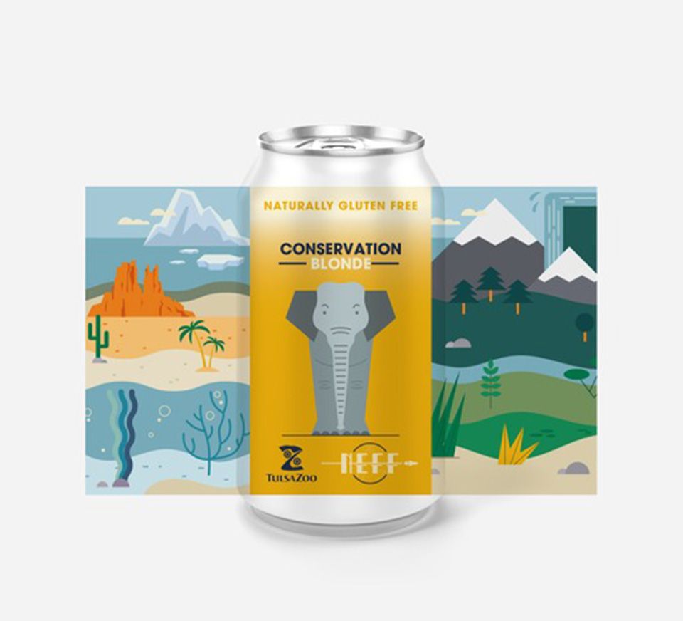 Order a beer...the elephants will thank you🐘 NEFF Brewing has introduced a special ale, Conservation Blonde, to benefit Asian #Elephants at @TulsaZoo. A portion of each Conservation Blonde will benefit the Zoo’s elephant herd. Read more in Connect: bit.ly/3vJGP6A