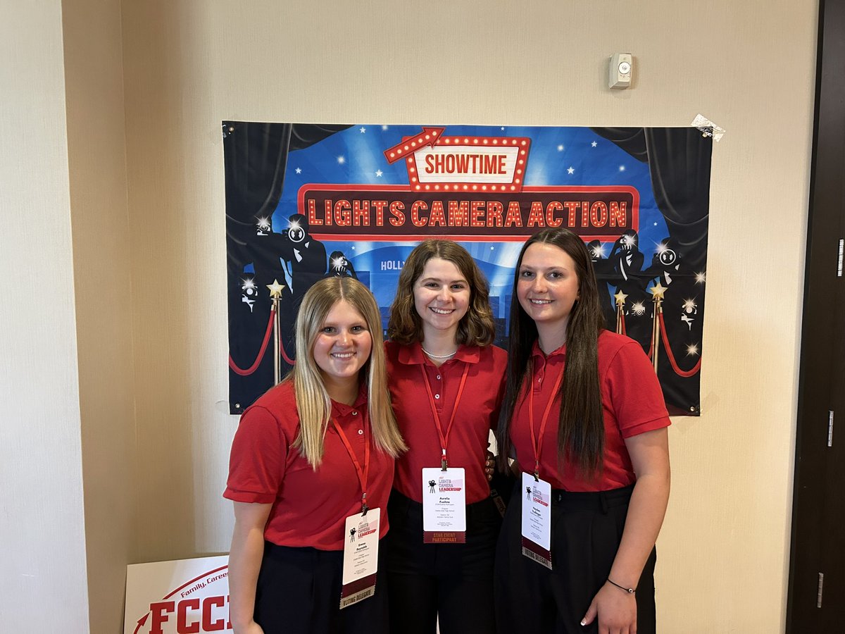 Ms. Hurt (@mshurtfcs) on Twitter photo Our FCCLA State qualifiers are also NATIONAL qualifiers! We are headed to Seattle, WA this summer for FCCLA Nationals! BEYOND proud of these girls!
@OlatheCTE <a href="/OlatheEastHawks/">Olathe East High School</a> <a href="/OE_FCCLA/">Olathe East FCCLA</a> Our FCCLA State qualifiers are also NATIONAL qualifiers! We are headed to Seattle, WA this summer for FCCLA Nationals! BEYOND proud of these girls!
@OlatheCTE <a href="/OlatheEastHawks/">Olathe East High School</a> <a href="/OE_FCCLA/">Olathe East FCCLA</a>