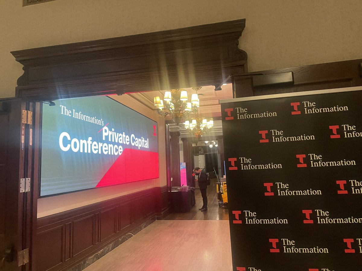 God I feel private today!

Congrats on a great conference! Tight informative little fluff. @coryweinberg @KateClarkTweets @Jessicalessin @theinformation #privatecapconf