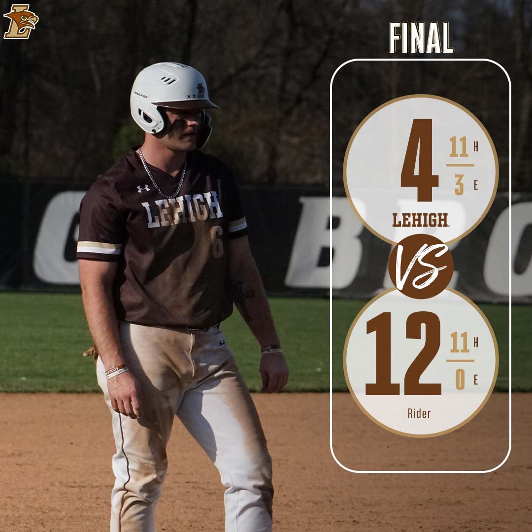 The road to Citizens Bank Park ends in Lawrenceville. Back to Patriot League play this weekend. #GoLehigh