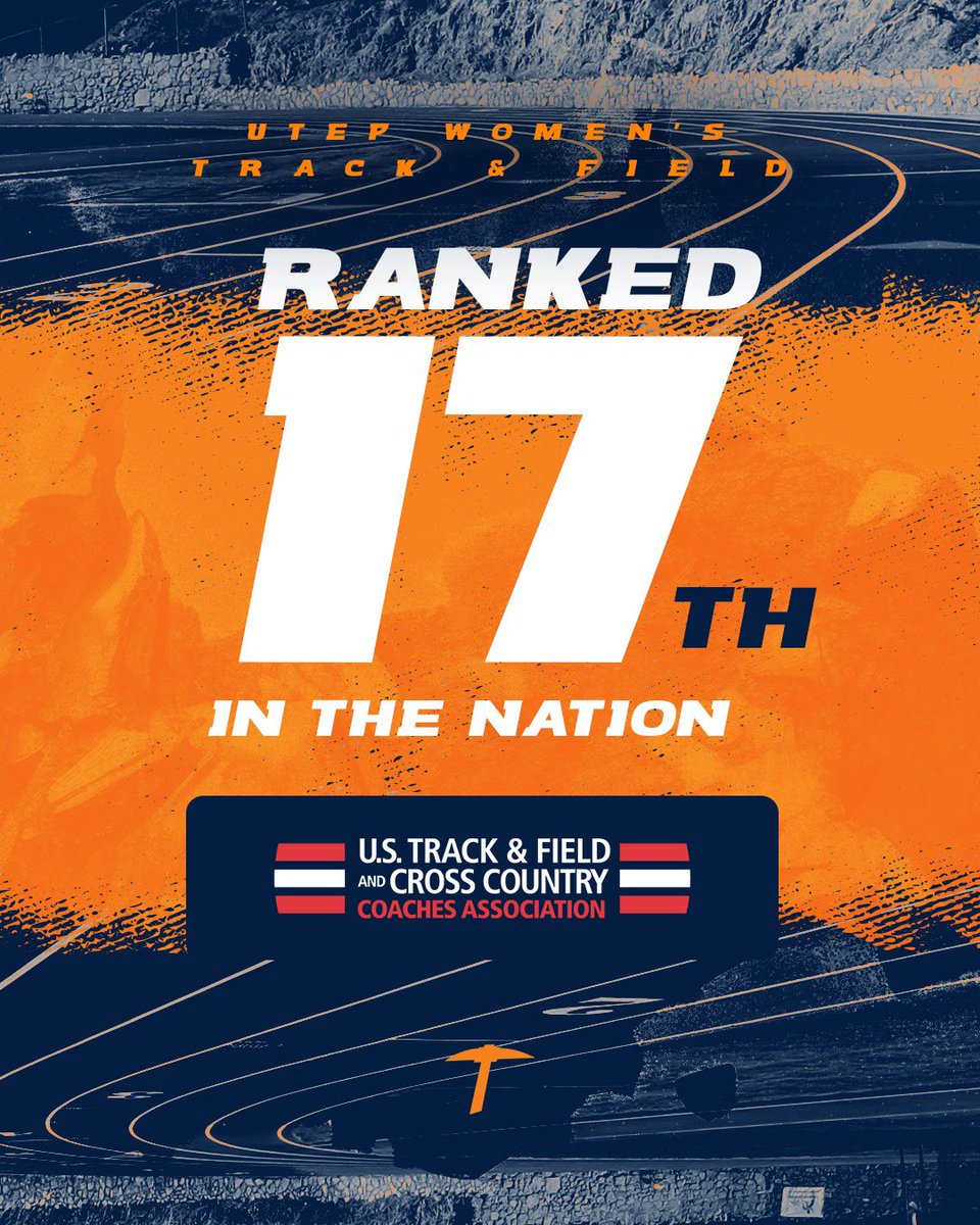 Trending 🆙 📈 The women’s team is ranked #1️⃣7️⃣ in the latest @USTFCCCA polls heading into this weekends’ meets 😤 #PicksUp ⛏️