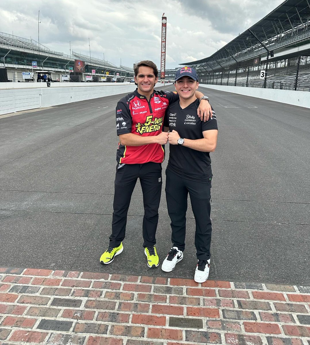 A special place! The brickyard 🧱🏁 @enzofitti