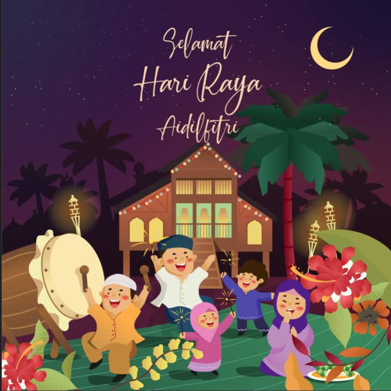 To all my Muslim friends here, may you and your loved ones be showered with much happiness as you embrace Syawal. Selamat Hari Raya & Maaf Zahir Batin;