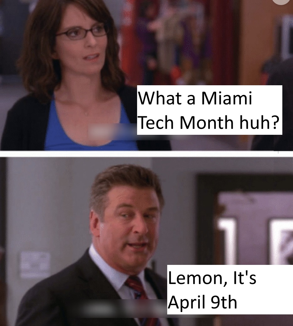 volvoshine's tweet image. Me to me
🤯
🤯
#MiamiTech #MiamiTechMonth #Miami