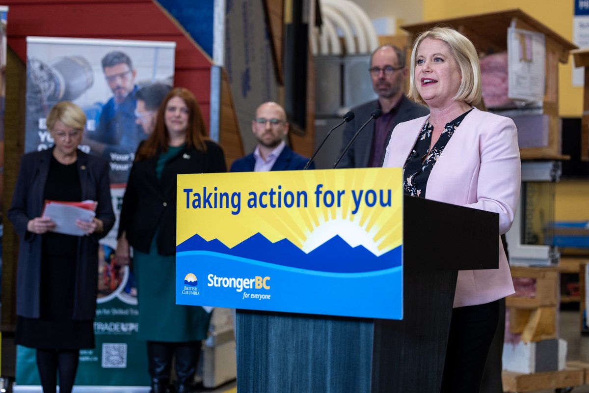 More photos from the launch party for the TradeUpBC website. Attendees included BC's Minister of Post-Secondary Education & Future Skills, Lisa Beare, along with local tradespeople and politicians, and students of BCIT's Foundations in Piping program. tradeupbc.ca