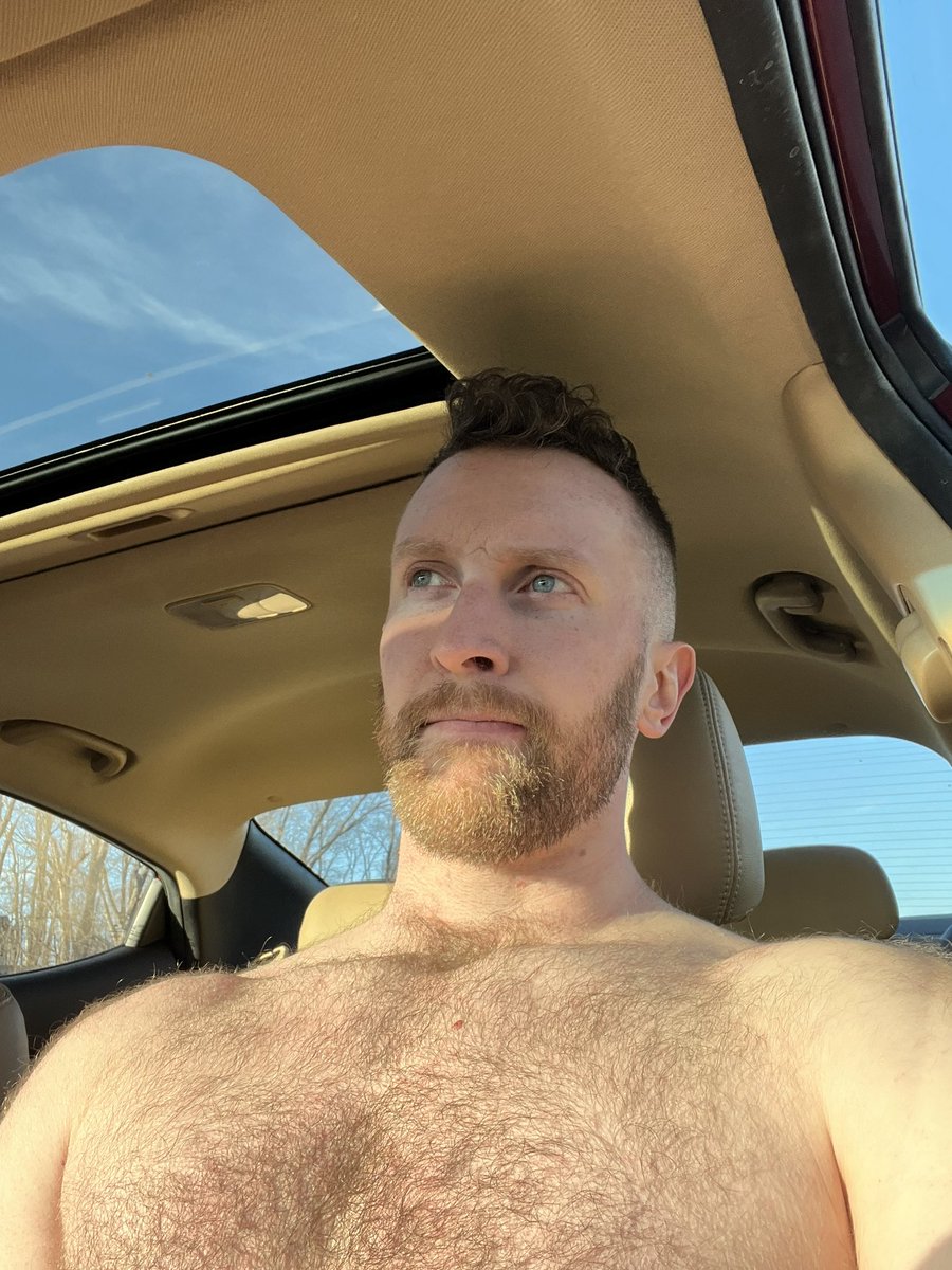 Car was too hot for my shirt after the gym today.