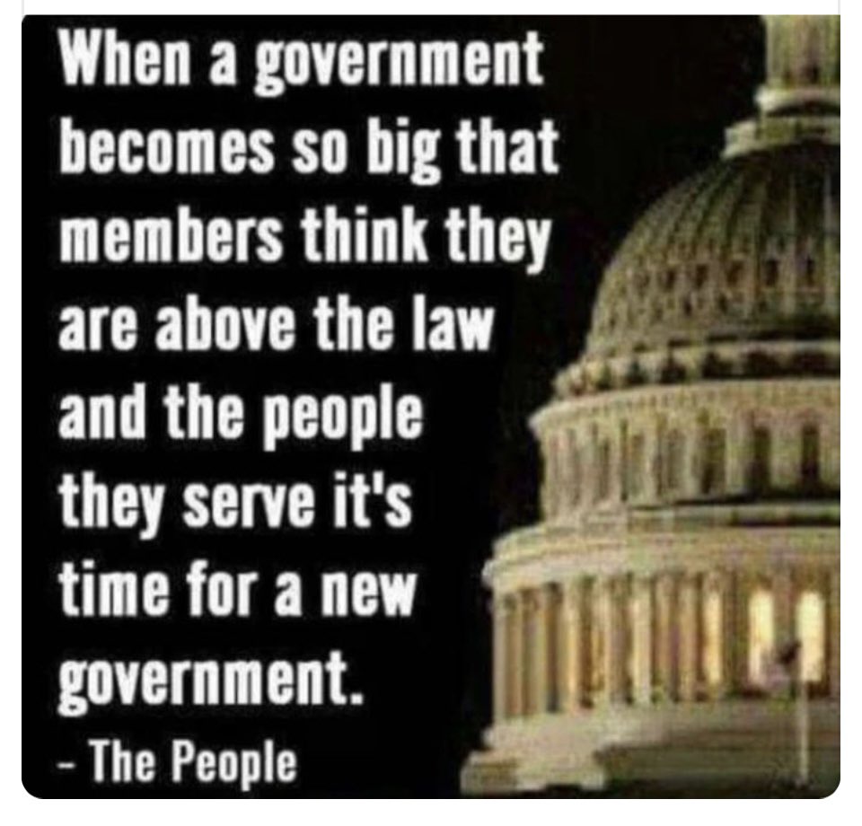 Sound familiar? If so, it’s time to shrink the size of State and Federal government! ⬇️⬇️⬇️⬇️⬇️⬇️⬇️⬇️⬇️