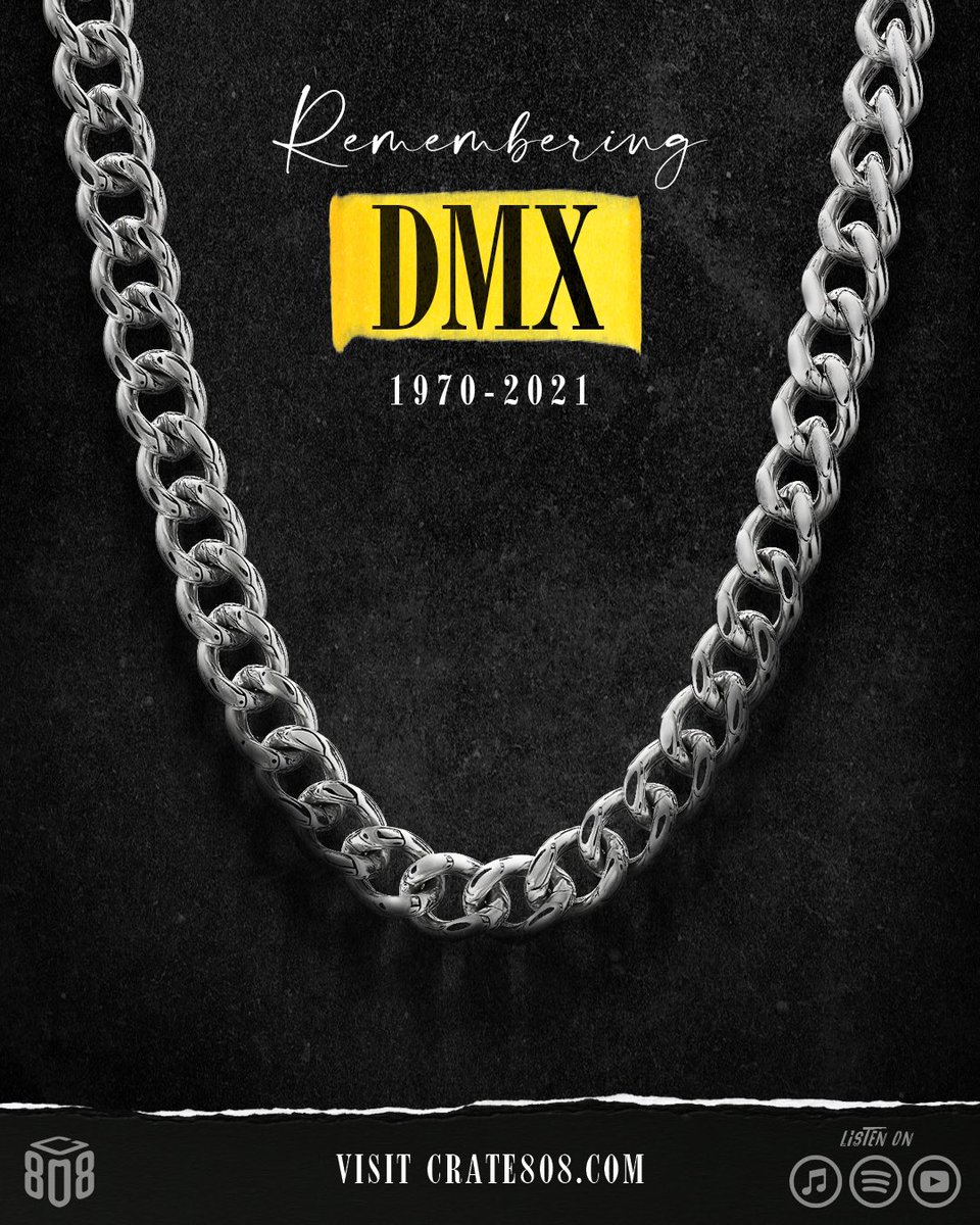 Mad it’s been three years since DMX left us 🕊️ We got together numerous heads to pay respect: spoti.fi/3aeGhYl Big up: @Dart_Adams @ZillaRocca @officialillwill @lukejamesbgn @yemiabiade @TheRealJonbass @TheCompanyMan
