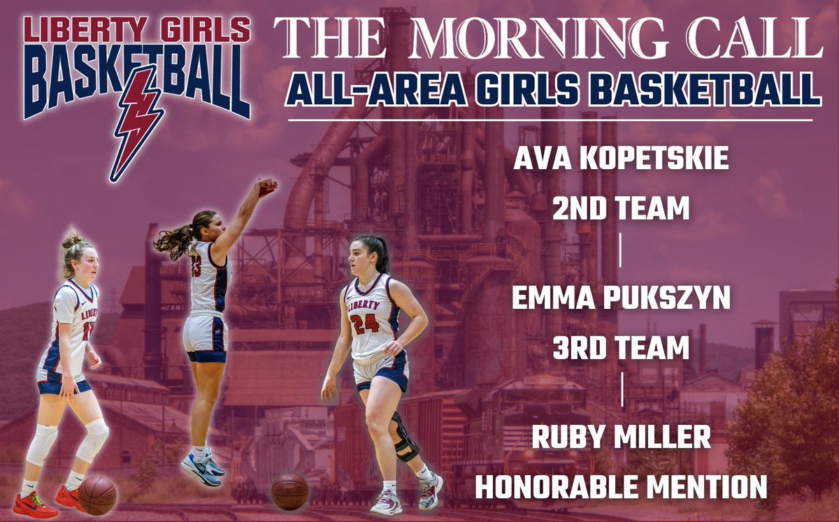 Congratulations to our Lady Canes Emma Pukszyn, Ruby Miller, and Ava Kopetskie being named to The Morning Call All-Area Girls Basketball Teams‼️🏀⛈️ #GoCanes #FamiLy @emma_pukszyn @milleraruby @ava_kopetskie30 @derek_bast @BethlehemAreaSD @lvvarsity